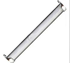 Tubo cabideiro oval cromado 100cm