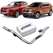 Tubo cano agua arrefecimento ix35 sportage 2.0 16v bloco f4na 2010 2011 2012 2013 2014 2015 2016 2017 2018 2019 2020