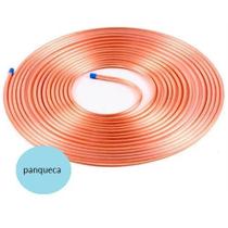 Tubo Cano Cobre Flexivel Panqueca 1/4'' 15 Metros