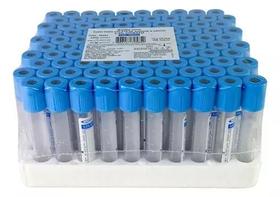 Tubo Coleta Sangue a Vácuo 1,8ml Citrato Laborimport Tampa Azul, Plástico, Uso Laboratorial