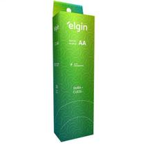 Tubo com 24 Pilhas Alcalinas AA Elgin Tubo com 24 Pilhas Alcalinas AA Elgin
