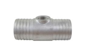 Tubo Conexão Cebolão Alumínio Adaptação 44mm Universal