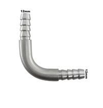 Tubo conexão cotovelo Aluminio 7/16 11,5mm Universal
