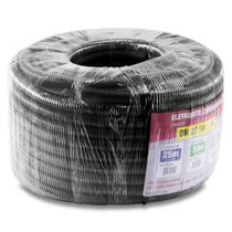 Tubo Corrugado 5/8 Dn 20 Flex Slim Premium Rolo com 10m Preto Force Line