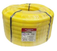 Tubo Corrugado Flexível 1" Dn 32 Rolo com 25M Amarelo - Force Line Tubo Corrugado Flexível 1" Dn 32 Rolo com 25M Amarelo - Force Line