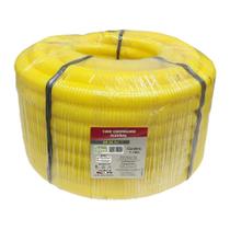 Tubo Corrugado Flexível 1" Dn 32 Rolo com 50m Amarelo Force Line Tubo Corrugado Flexível 1" Dn 32 Rolo com 50m Amarelo Force Line