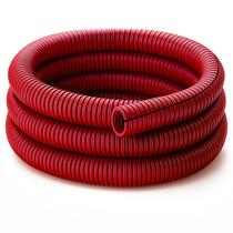 Tubo corrugado flexível para organização de cabos Electriduct 3 m 3/8" vermelho