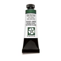 Tubo de 15 ml de tinta aquarela DANIEL SMITH Deep Sap Green Tubo de 15 ml de tinta aquarela DANIEL SMITH Deep Sap Green