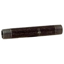 Tubo de aço Nipple Anvil International 3/8" x 10 cm preto