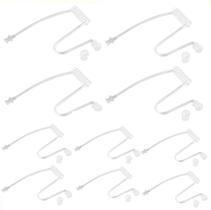 Tubo de bobina acústica de reposição para fones de ouvido Walkie-Talkie (10 pacotes) Tubo de bobina acústica de reposição para fones de ouvido Walkie-Talkie (10 pacotes)