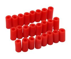 Tubo de borracha para montagem de captador de guitarra Guyker de 3 mm (conjunto de 24)