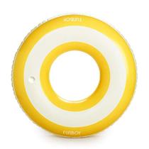 Tubo de cabana amarelo gigante FUNBOY para piscina inflável