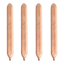 Tubo de calor plano BQLZR Copper Sink CPU Tubo 8x0,8x0,3cm