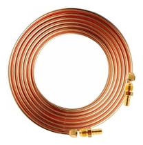 Tubo De Cobre 3/8 Gas De Cozinha 13 Mts Com Bico Mangueira* Tubo De Cobre 3/8 Gas De Cozinha 13 Mts Com Bico Mangueira*