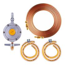 Tubo De Cobre 3/8' Para Gas + Reg + Adap + Mang C/ 11 mts Tubo De Cobre 3/8' Para Gas + Reg + Adap + Mang C/ 11 mts