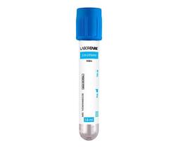 Tubo de coleta a vacuo - citrato (azul) 1,8 ml 13x75mm vidro c/100 (laborimport)