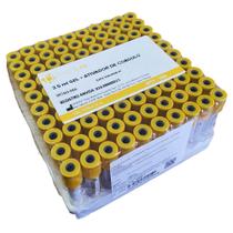 Tubo de Coleta a Vácuo Plástico Gel e Ativador de Coágulo 3,5 ml (FIRSTLAB) - 100 Unidades