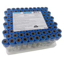 Tubo de Coleta a Vácuo Vidro Citrato de Sódio 2 ml (CRAL) - 100 Unidades Tubo de Coleta a Vácuo Vidro Citrato de Sódio 2 ml (CRAL) - 100 Unidades