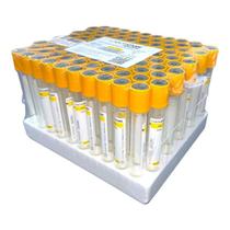 Tubo De Coleta Gel + Ativador De Coagulo (Amarelo) em Vidro 5mL 13x75mm 100un - Laborimport