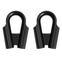 Tubo de corda Thimble QWORK 304 de aço inoxidável de 12 mm para 3/8 ou 1/2 fio ou corda de guincho preta (pacote com 2) Tubo de corda Thimble QWORK 304 de aço inoxidável de 12 mm para 3/8 ou 1/2 fio ou corda de guincho preta (pacote com 2)