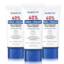 Tubo de creme de ureia OUKEYA 40% 90mL para pés e mãos secos e rachados
