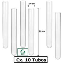 Tubo De Ensaio 20x200mm 10 unids