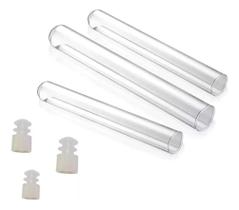 Tubo De Ensaio Acrílico Ps 12x75 C/tampa 1000 Und Tubo De Ensaio Acrílico Ps 12x75 C/tampa 1000 Und