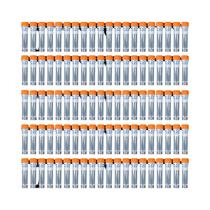 Tubo De Ensaio Plástico Pequeno 10ml-1ml Recipiente De Amostra Com Tampa Rosqueada Para Material De