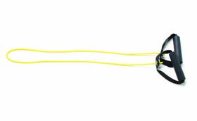 Tubo de exercício com alças Cando X-Light Resistance Yellow