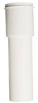 Tubo de extensão Plumb Pak PP910W 3,8 cm x 15,2 cm de plástico branco Tubo de extensão Plumb Pak PP910W 3,8 cm x 15,2 cm de plástico branco