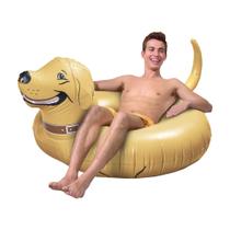 Tubo de festa inflável Raft GoFloats Buddy the Dog para adultos Tubo de festa inflável Raft GoFloats Buddy the Dog para adultos