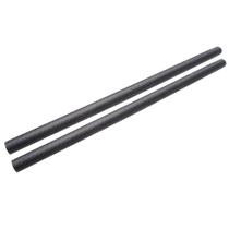 Tubo de fibra de carbono ARRIS 14 mm x 12 mm x 33 cm, embrulhado em rolo 3K