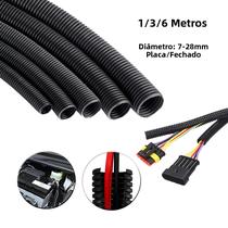 Tubo De Isolamento De Cabo Corrugado Resistente Ao Calor 7mm-28mm Para Proteção De Fios Elétricos De