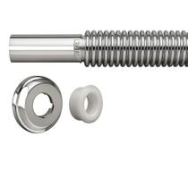 Tubo de ligacao ajust crom p/ vaso sanitario 260mm blukit