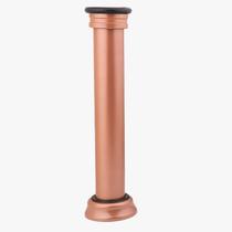 Tubo De Ligação Ajustável 25cm Cor:Rose Matte