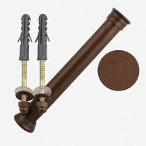 Tubo De Ligação Ajustável 30cm Corten Com Parafuso corten
