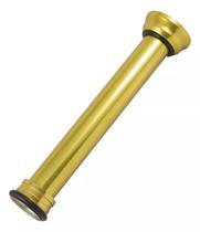 Tubo De Ligação Ajustável 30cm Dourado
