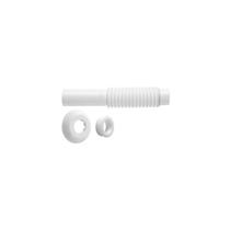 Tubo de Ligação Ajustável Blukit Branco 290403-41 Tubo de Ligação Ajustável Blukit Branco 290403-41