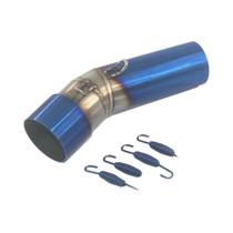 Tubo De Ligação Central Esquerdo Para Escapamento BMW F650GS F700GS F800GS F800R F800GT 2009-2016 Tubo De Ligação Central Esquerdo Para Escapamento BMW F650GS F700GS F800GS F800R F800GT 2009-2016