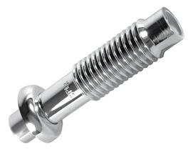 Tubo de Ligação Cromado Ajustável com Espude para Vaso Sanitário - Marca Cipla Tubo de Ligação Cromado Ajustável com Espude para Vaso Sanitário - Marca Cipla