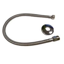 Tubo de Ligação em Inox 60cm Flex Trançado Cromado DIMAR