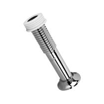 Tubo de Ligação Flexível para Bacias Sanitárias Cromado 7289 Tubo de Ligação Flexível para Bacias Sanitárias Cromado 7289
