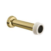 Tubo de Ligação para Bacia Sanitária Docol Chroma 626672 30cm Ouro Escovado Tubo de Ligação para Bacia Sanitária Docol Chroma 626672 30cm Ouro Escovado