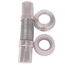 Tubo de Ligação Sanfonado Metalplas Ajustável C/Spud Cromado Tubo de Ligação Sanfonado Metalplas Ajustável C/Spud Cromado