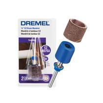 Tubo de Lixa 1/2 Pol (12,7 mm) Grão 60 c/ Mandril Dremel EZ407SA para Micro Retíficas - 2 615 E40 7AB