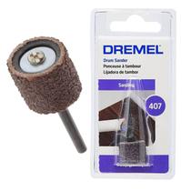 Tubo de Lixa 1/2 Pol (12,70mm) Grão 60 c/ Mandril Dremel 407 para Micro Retíficas - 2 615 000 407