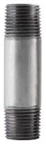 Tubo de mangueira Nipple LDR Industries em aço galvanizado 14 cm Tubo de mangueira Nipple LDR Industries em aço galvanizado 14 cm