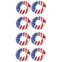 Tubo de piscina inflável Swimline American Flag 36 cm (pacote com 8) Tubo de piscina inflável Swimline American Flag 36 cm (pacote com 8)