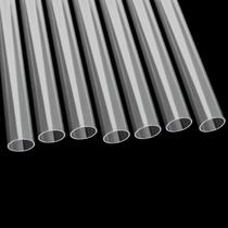 Tubo de plástico FengWu 10PCS Tubo PETG rígido de 25 mm OD x 1 mm