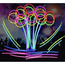 Tubo De Pulseira Neon Coloridas Para Festa Balada Casamento Debutante 15 Anos Dança Maluca